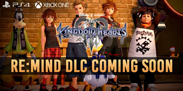 Kingdom Hearts III, Square Enix, PS4, XONE, US, Europe, Australia, Japan, update, Square Enix, screenshots, trailer, update, DLC, Re:Mind DLC