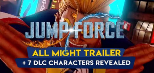 Jump Force, PlayStation 4, Xbox One, gameplay, price, features, US, North America, Europe, update, news,  DLC, All Might, My Hero Academia, release date, new trailer, DLC characters