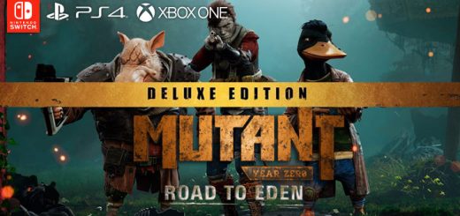 Mutant Year Zero: Road to Eden, Mutant Year Zero: Road to Eden [Deluxe Edition], PS4, XONE, Switch, PlayStation 4, Xbox One, Nintendo Switch, US, Europe, Deluxe Edition