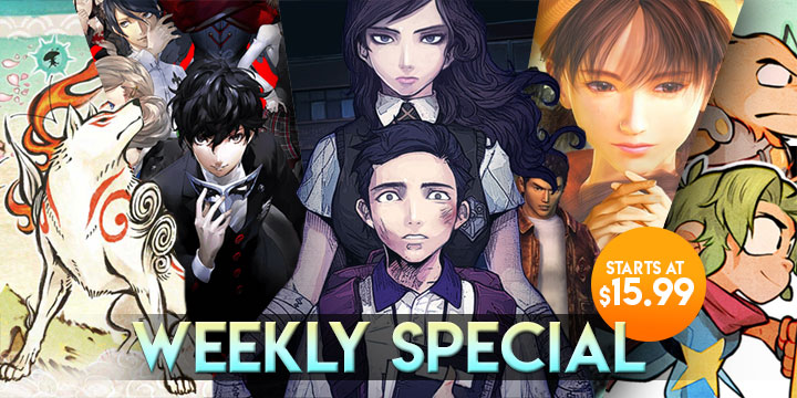 WEEKLY SPECIAL: Persona 5, Okami HD, The Coma: Recut, & More!
