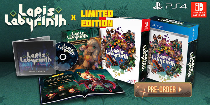 Lapis x Labyrinth Limited Edition Coming to the West for PS4 & SW