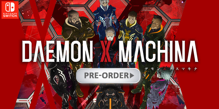 Daemon x Machina, Switch, Nintendo Switch, US, Europe, Japan, Pre-order, Nintendo, E3, E3 2019