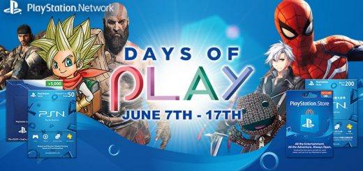 days of play 2019, psn gift card, psn discounts, ps4, ps4 discounts