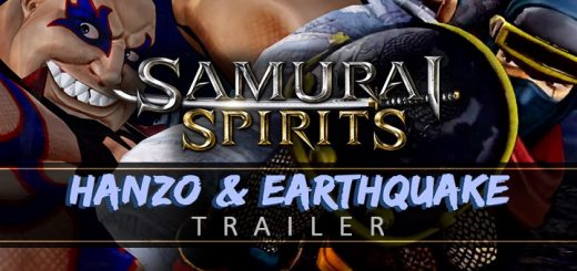 Samurai Spirits, Samurai Shodown, SNK, PS4, PlayStation 4, Japan, Europe, Asia, update, traler, Hanzo, Earthquake