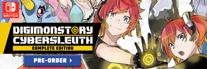 Digimon Story Cyber Sleuth, Digimon Story Cyber Sleuth [Complete Edition], Nintendo Switch, Switch, Digimon, US, Europe, Japan, Digimon Story: Cyber Sleuth – Hacker’s Memory, Pre-order, Digimon Story