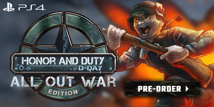 Honor and Duty: D-Day All Out War Edition, Honor and Duty D-Day All Out War Edition, PlayStation 4, PS4, Europe, release date, gameplay, features, price, trailer, pre-order, Perp Games, Perpetual Games
