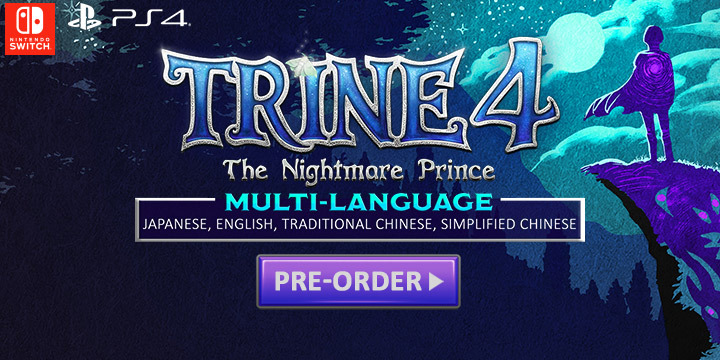 Trine 4: The Nightmare Prince [Multi-Language], Trine 4: The Nightmare Prince, English, Multi-Language, release date, gameplay, features, price, pre-order, trailer, 3goo, Japan, Switch, Nintendo Switch