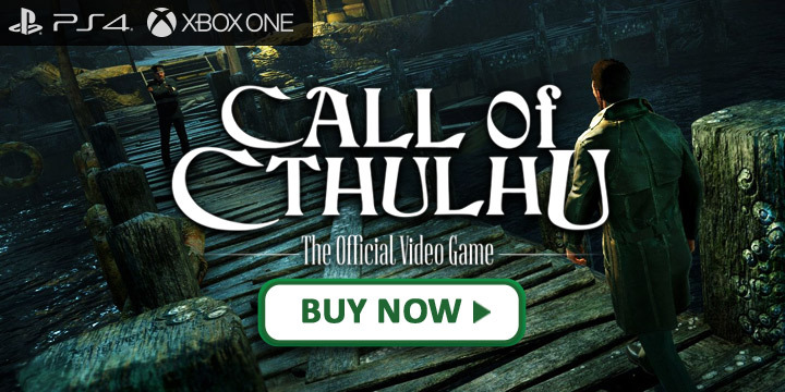 Call of Cthulhu, Call of Cthulhu: The Official Video Game, Nintendo Switch, Switch, US, Pre-order, Focus Home Interactive, Cyanide