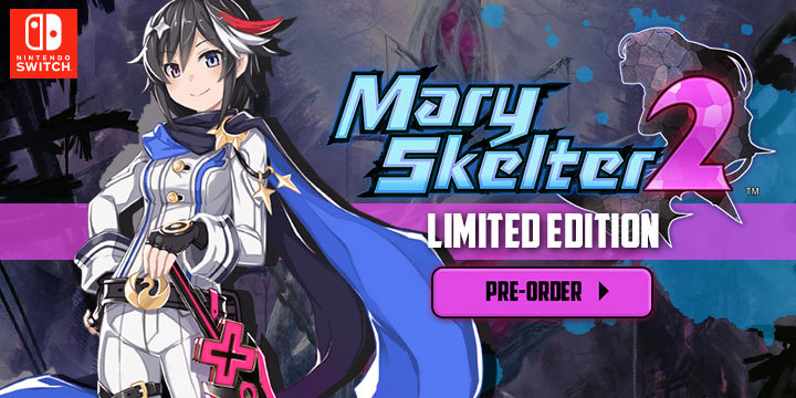  Mary Skelter, Mary Skelter 2, Kangokutou Mary Skelter 2, Mary Skelter: Nightmares 2, 神獄塔 メアリスケルター2 for Nintendo Switch, 神獄塔 メアリスケルター2 , Nintendo Switch, Switch, Compile Heart, Pre-order