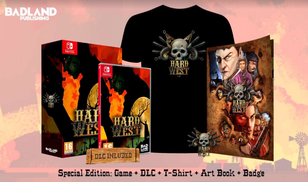 Hard West, Collector's Edition, Limited Edition, Switch, Nintendo Switch, Europe, BadLand Games, Pre-order