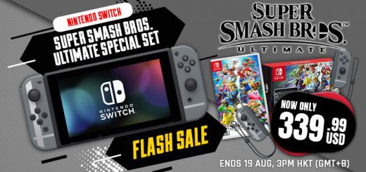 Nintendo, Nintendo Switch, Switch, Super Smash Bros., Super Smash Bros. Ultimate, Joy Con, Bundle, Flash Sale