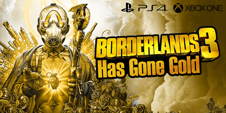 Borderlands 3, Borderlands, PS4, XONE, PlayStation 4, Xbox One, US, Europe, Australia, Japan, Asia, Chinese Subs, 2K Games, update, gone gold