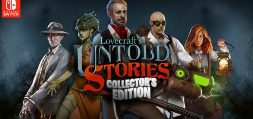 Lovecraft's Untold Stories, Lovecraft's Untold Stories [Collector's Edition], Collector's Edition, Limited Edition, Nintendo Switch, Switch, Pre-order, Europe, BadLand Games