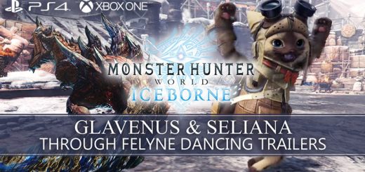 Monster Hunter World: Iceborne Master Edition, Monster Hunter World, Master Edition, PlayStation 4, Xbox One, North America, US, Japan, update, Glavenus, Seliana through Felyne Dancing