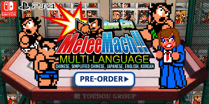 River City Melee Mach, River City Melee Mach!! switch, nintendo switch, ps4, playstation 4, Asia, release date, gameplay, features, price, pre-order, arc system works, multi-language, chinese, korean, english, japanese