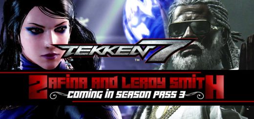 Tekken, Tekken 7, PS4, XONE, PC, PlayStation 4, Xbox One, Windows, DLC, Season Pass, Season Pass 3, Leroy Smith, Zafina, EVO 2019