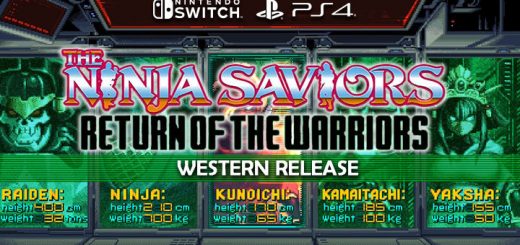 The Ninja Saviors: Return of the Warriors, The Ninja Warriors: Once Again, PlayStation 4, Nintendo Switch, Switch, PS4, US, Europe, Taito, Pre-order