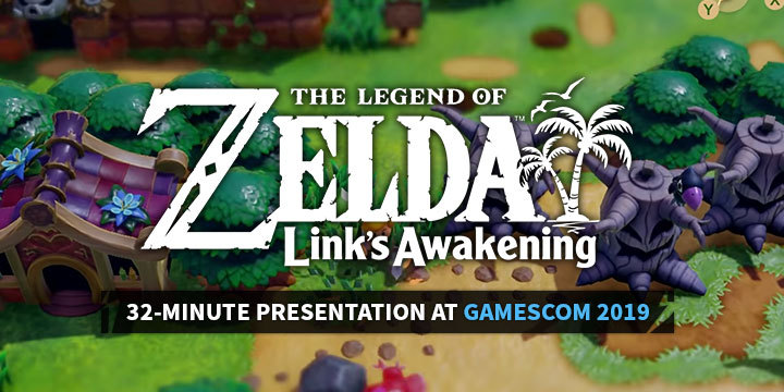 The Legend of Zelda: Link's Awakening, release date, Japan, US, North America, Europe, Asia, Australia, Switch, Nintendo Switch, pre-order, price, new gameplay, new trailer, Gamescom 2019