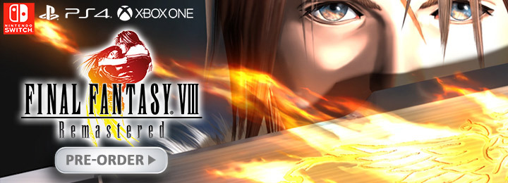 Final Fantasy VIII Remastered, Nintendo Switch, Switch, Playstation 4, PS4, XONE, XBox One, US,EU,North America, date, gameplay, features, price, pre-order, Square Enix, dotemu, final fantasy 8