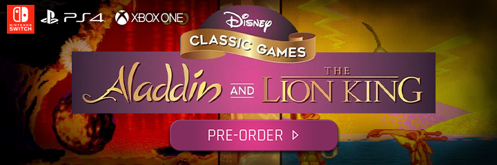 Disney Classic Games: Aladdin and the Lion King, Nighthawk Interactive, Nintendo Switch, Switch, PS4, PlayStation 4, Xbox One, XONE, release date, gameplay, features, price, pre-order, trailer, US, North America