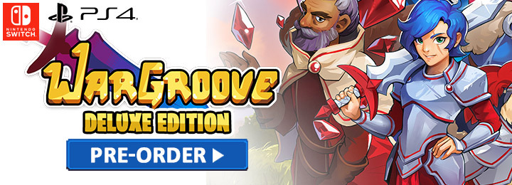 Wargroove, Deluxe Edition, Wargroove Deluxe Edition, PS4, PlayStation 4, Nintendo Switch, Switch, Sold Out Sales & Marketing Ltd., Deluxe Edition, Pre-order