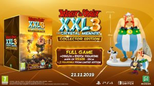Asterix & Obelix XXL3: The Crystal Menhir,switch, nintendo switch,xone, xbox one, ps4, playstation 4, eu, europe, release date, gameplay, features, price,pre-order, microids, osome studio, Asterix & Obelix XXL, collector's edition, limited edition