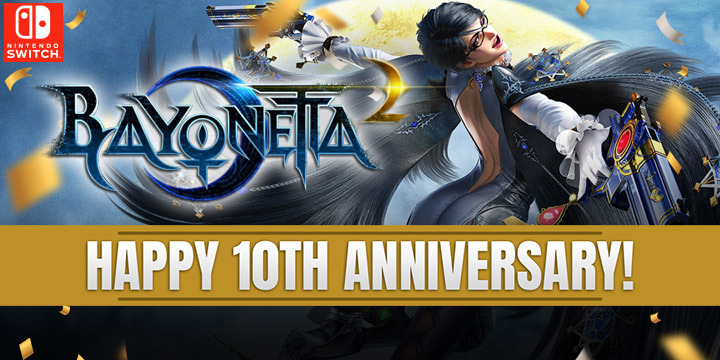 Bayonetta, Bayonetta 2, Platinum Games, Nintendo, 10th Anniversary, Anniversary, Happy 10th Anniversary, game