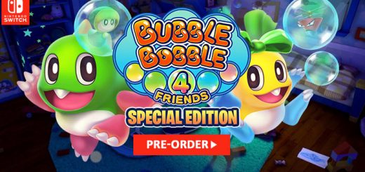 Bubble Bobble 4 Friends switch, nintendo switch, europe, release date, gameplay, features, price,pre-order, taito, inin games, special edition