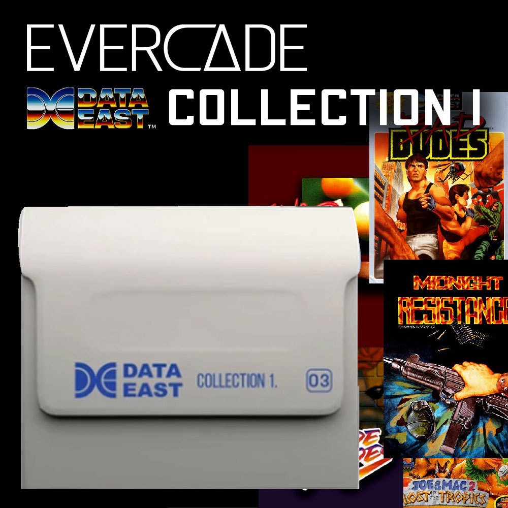 EVERCADE, Europe, PAL, retro, classic, pre-order, Atari, Namco, Interplay, Pika Interactive, Mega Cat Studios