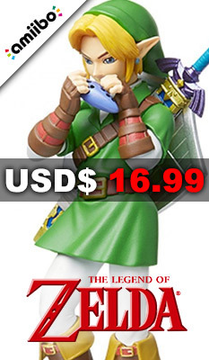 amiibo The Legend of Zelda Series Figure (Link Toki no Ocarina), weekly special