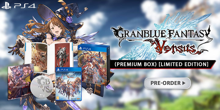 Granblue Fantasy Versus, Granblue Fantasy, PS4, PlayStation 4, Cygames, グランブルーファンタジー ヴァーサス, pre-order, Japan, Asia