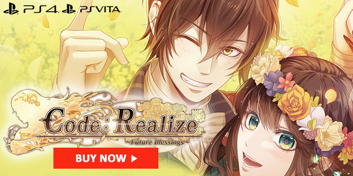 Code: Realize Future Blessings, Code: Realize ~Future Blessings~, Aksys Games, Nintendo Switch, Switch, US, Western release, localization, pre-order