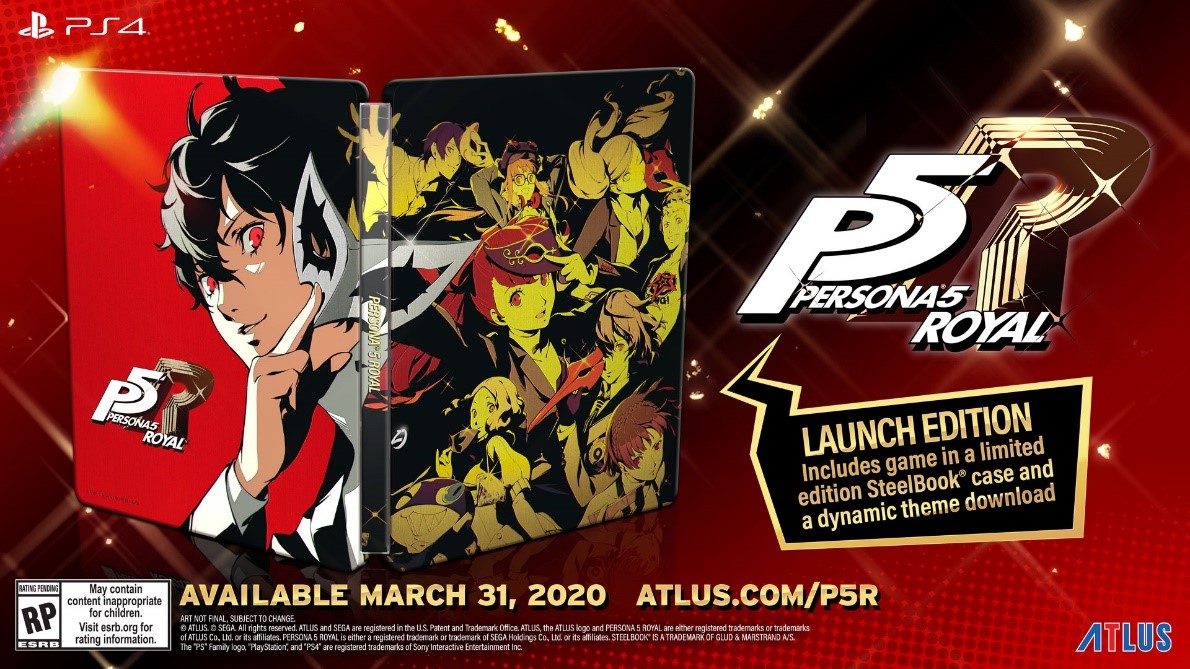 Persona 5 Royal, Persona 5: The Royal, PS4, PlayStation 4, trailer, English, release date, announced, Atlus, update, news, North America, US