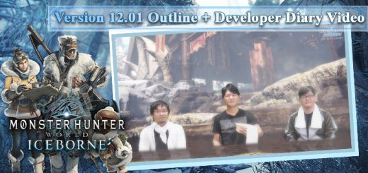 Monster Hunter World: Iceborne Master Edition, Monster Hunter World, Master Edition, PlayStation 4, Xbox One, North America, US, Japan, Asia, Europe, Capcom, update, Australia, developer's diary, version 12.01