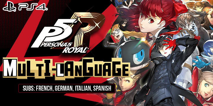 Persona 5 Royal, Persona 5: The Royal, PS4, PlayStation 4, trailer, English, release date, announced, Atlus, update, news, North America, US, multi-language, french, italian, german, spanish