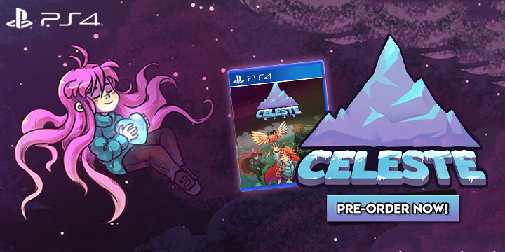 Celeste, Nintendo Switch, Switch, Japan, Flyhigh Works, Multi-language, pre-order, gameplay, features, price, trailer, release date