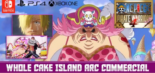 One Piece: Pirate Warriors 4, One Piece, Bandai Namco, PS4, Switch, PlayStation 4, Nintendo Switch, Asia, Pre-order, One Piece: Kaizoku Musou 4, Pirate Warriors 4, Japan, US, Europe, trailer, update, features, release date, screenshots, TV Commercial, Japanese TV Commercial, PV, Whole Cake Island arc