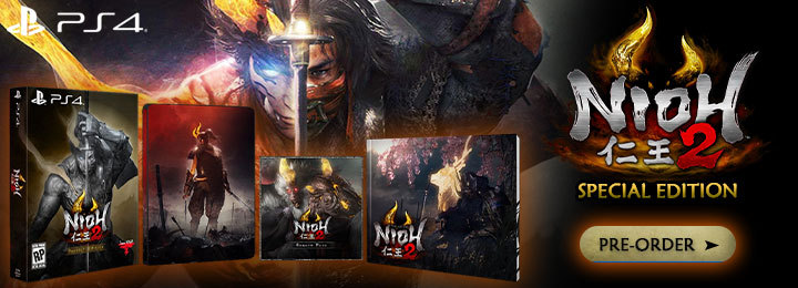 Nioh 2, Nioh, Special Edition, Nioh 2 [Special Edition], PlayStation 4, PS4, US, Pre-order, Koei Tecmo Games, Koei Tecmo, gameplay, features, release date, price, trailer, screenshots, inclusions