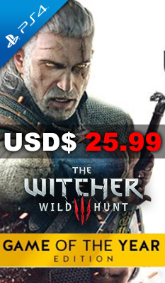 THE WITCHER 3: WILD HUNT [GAME OF THE YEAR EDITION] Bandai Namco Games