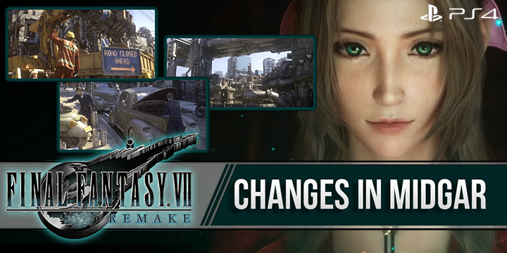 FF7, Final Fantasy 7 Remake, FF 7 Remake, Final Fantasy, Final Fantasy VII Remake, Square Enix, PS4, PlayStation 4, release date, gameplay, features, price, pre-order, Japan, Europe, US, North America, Australia, news, update, changes in Midgar, design decisions, key scenes