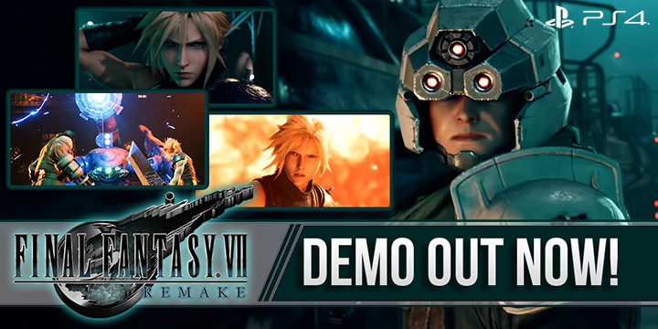 FF7, Final Fantasy 7 Remake, FF 7 Remake, Final Fantasy, Final Fantasy VII Remake, Square Enix, PS4, PlayStation 4, release date, gameplay, features, price, pre-order, Japan, Europe, US, North America, Australia, news, update, demo, demo trailer, demo now available,