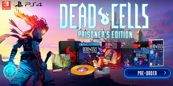 Dead Cells [The Prisoner’s Edition], Switch, Nintendo Switch, Playstation 4, PS4, Europe, release date, gameplay, features, price, pre-order, physical edition, Dead Cells- Action Game of the Year, Prisoner’s Edition, Merge Games, Motion Twin, Dead Cells - Prisoner's Edition