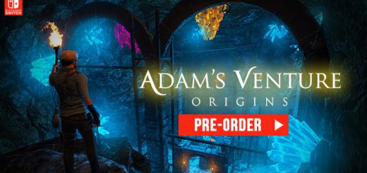 Adam’s Venture Origins, Adam’s Venture: Origins, Switch, Nintendo Switch, US, North America, Europe, EU, release date, gameplay, price, pre-order, Soedesco, Physical Edition,
