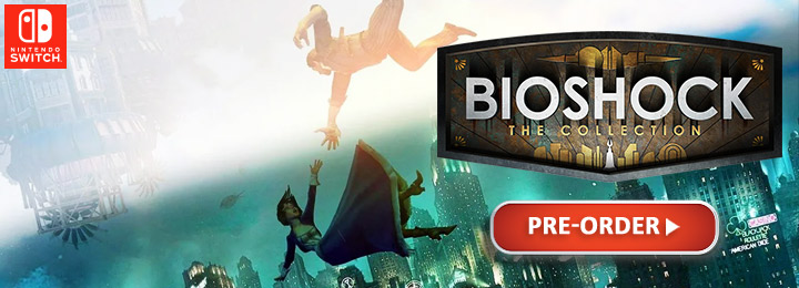 Switch, Nintendo Switch, BioShock: The Collection, BioShock Collection, Release Date, Gameplay, Features, Price, pre-order now, 2K Games, trailer, screenshots, BioShock Remastered, BioShock 2 Remastered, BioShock Infinite: The Complete Edition