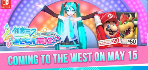 Hatsune Miku: Project Diva Mega39's, Nintendo Switch, Sega, Switch, release date, features, trailer, Hatsune Miku Project Diva Mega39's, Hatsune Miku: Project Diva Mega39’s (MegaMix), 初音ミク Project DIVA MEGA39’s, Western release, Nintendo eShop