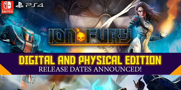 Ion Fury, Voidpoint, 3D Realms, Switch, Nintendo Switch, Playstation 4, PS4, Europe, release date, gameplay, features, price, pre-order, Bombshell prequel, 1C Entertainment