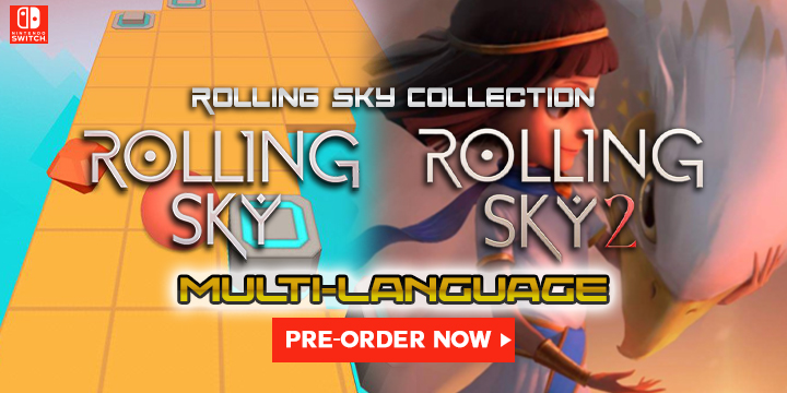 Rolling Sky Collection, Rolling Sky, Rolling Sky 2, Switch, Nintendo Switch, PS4, PlayStation 4, Asia, Release Date, Gameplay, Features, price, pre-order now, Leoful, Cheetah Mobile, Rising Win Tech, screenshots, physical 