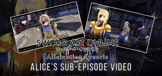 Sword Art Online: Alicization Lycoris, SAO: Alicization Lycoris, Bandai Namco, Japan, Release Date, Gameplay, us, North America, features, PS4, Playstation 4, xbox one, Sub-episode video, Alice sub-episode gameplay, Alice video, update, news