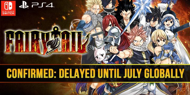 Fairy Tail, PS4, Switch, PlayStation 4, Nintendo Switch, release date, features, price, pre-order, news, update, Japan, West, US, EU, delay, delayed