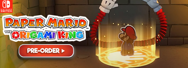 Paper Mario: The Origami King, Paper Mario, Nintendo, Nintendo Switch, release date, gameplay, price, pre-order, Paper Mario The Origami King, trailer